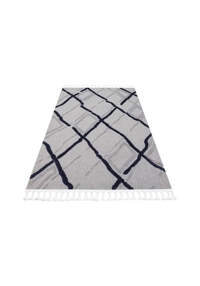 Eko Halı Terazzo Trz 03 Navy İskandinav Modern Halı