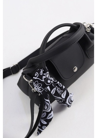 Kumru Studio Luna Siyah Mini Bag Kadın Omuz Çantası