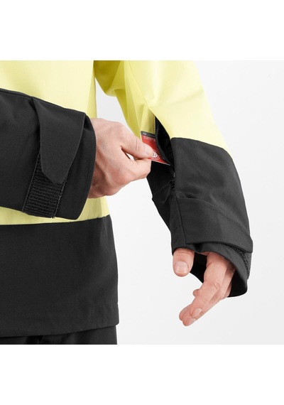 Salomon Transfer Anorak Erkek Kayak Montu Black Lc2145300 Siyah