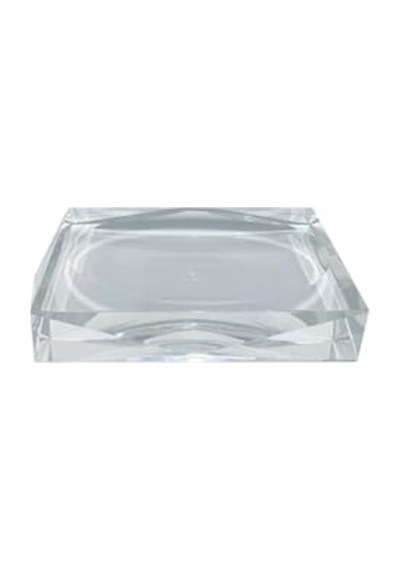 Kutu Şeklinde Plastik Katı Sabunluk Pratik Kullanımlı Hijyenik Banyo Sabun Kabı 1 Adet Diğer