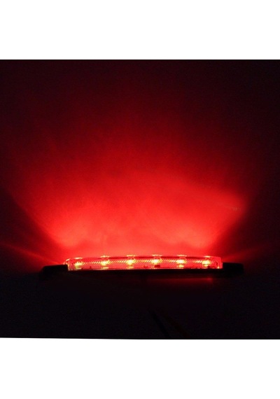 12 Volt Parmak Led Lamba - 10 Adet Kırmızı