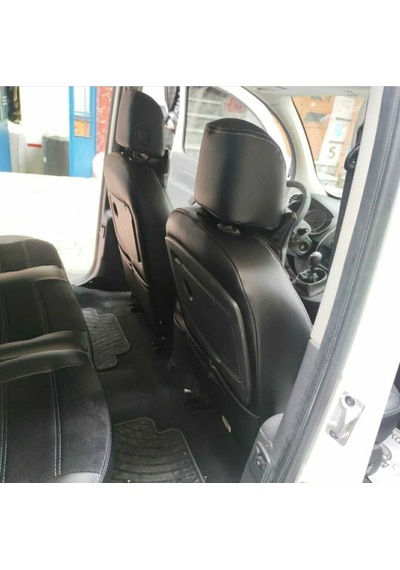 Renault Kangoo 2010 2020 Arası Arka Sırt Arka Oturma 2 1 Siyah Taytüyü Siyah Deri Karışımı