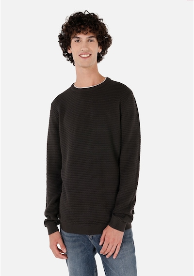 Colin's Colins Antrasit Erkek Kazak Cl1071672 Q1.v2 Ant Antrasit