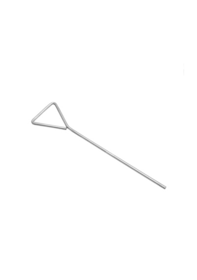 Drigalski Spatülü Üçgen 20 Cm Paslanmaz Çelik