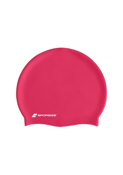 Silicone Swimming Cap - Deniz Ve Havuz Silikon Yüzücü Bonesi Fuşya