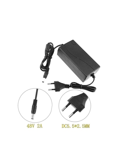 Adaptör 48V 2A Ac To Poe  Dc Power Adapter Converter   Poe Plug