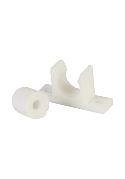 Plastik Pvc Sineklik Kapı Çıtçıtı Tutucu 10 Adet Beyaz