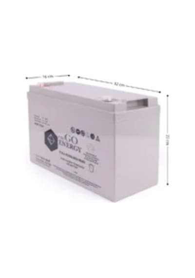 OR2GO Energy 12V 110Ah Jel Akü OV Serisi Uzun Ömürlü