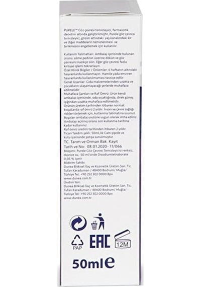 Tearstain Gözyaşı Lekesi Temizleme Spreyi 50 ML