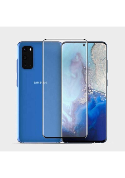 Samsung Uyumlu Galaxy S20 Plus Nano Pet Full Ekran Koruyucu Siyah