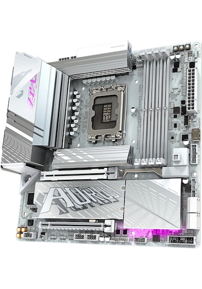 Gıgabyte Z890M-A-ELITE-WF7-ICE Intel Z890 8800 MHz DDR5 LGA 1851Aorus Elıte Wıfı7 Ice Anakart