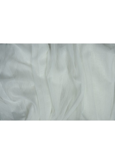 Brs Model Kırık Beyaz Renk Tek Kanat Hazır Dikilmiş Pileli Fon Perde 300 x 260 CM Kırık Beyaz