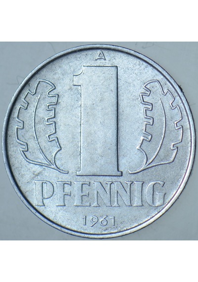Doğu Almanya 1 Pfennıg 1961 A. Ddr.