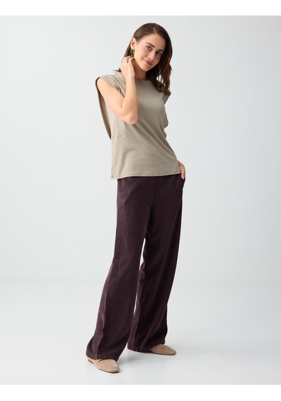 Jimmy Key Acı Kahve Normal Bel Normal Paça Cep Detaylı Uzun Pantolon 6sw185657803 Acı Kahverengi