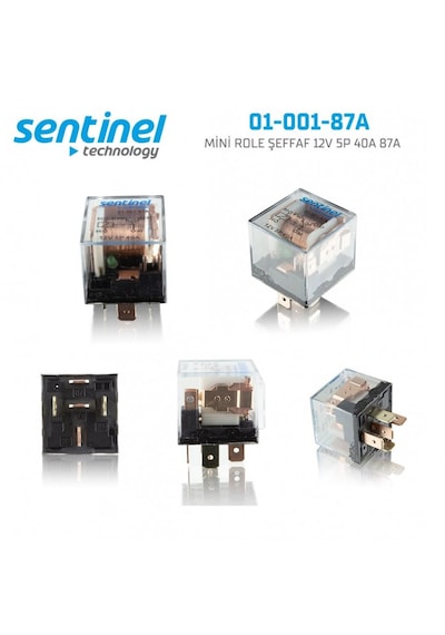 Röle 12v Mini Işıklı 40a