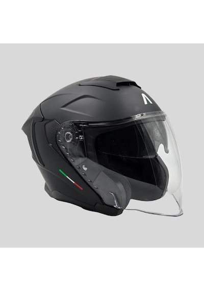 Arwic AR836 Skystar Yarım Ece-R 22.06 Motosiklet Kaskı Siyah