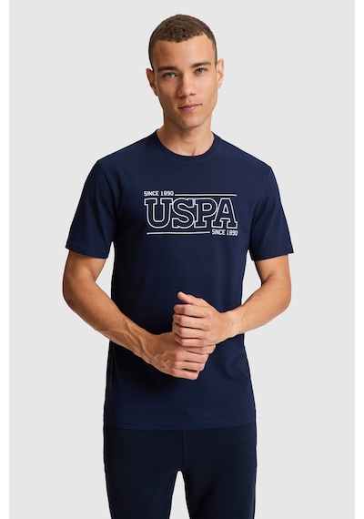 U.S. Polo Assn. U.s. Polo Assn. Erkek T-shirt Pu-9667 Lacivert
