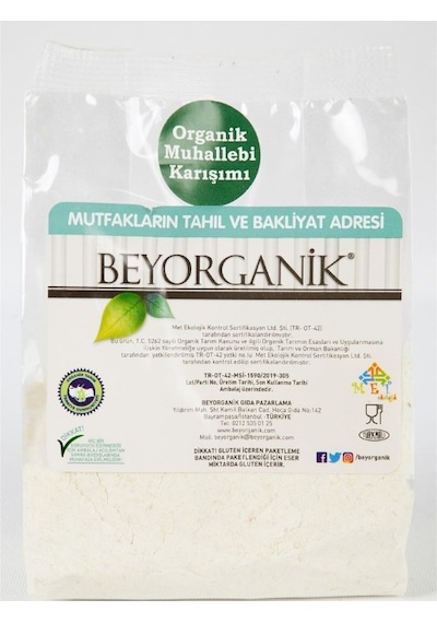 Beyorganik Organik Muhallebi Karışımı 200 G