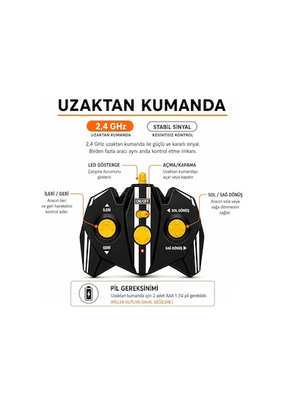 Uzaktan Kumandalı Suda Karada Gidebilen 8 Tekerli Amfibi Araba 25 Cm Siyah