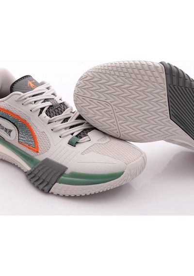 Qiaodan Qha013253102e Erkek Spor Ayakkabı Gray Green