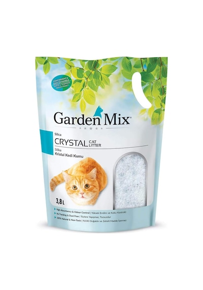 Garden Mıx Gardenmıx Silica Jel Kedi Kumu 1-8 Mm 3.8 Lt