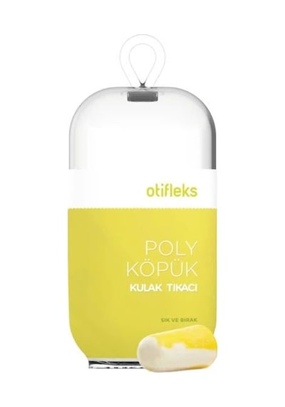 Otifleks Poliüretan Köpük Kulak Tıkacı 2'li