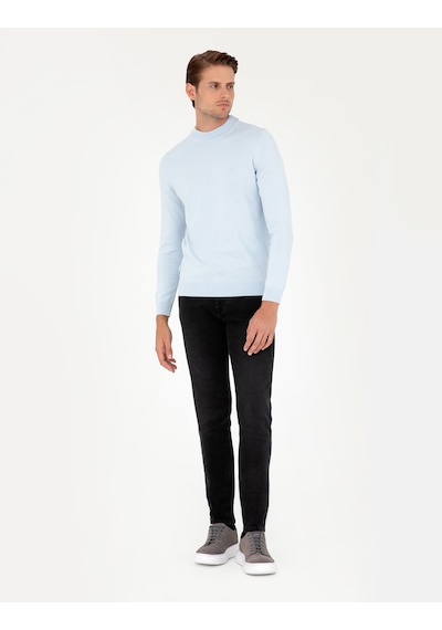 Pierre Cardin Erkek Açık Mavi Kazak /triko 50296564-vr003 Açık Mavi