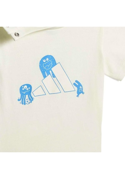 Adidas Tiro Nster Bebek Ekru Yuvarlak Yaka Tişört Ekru