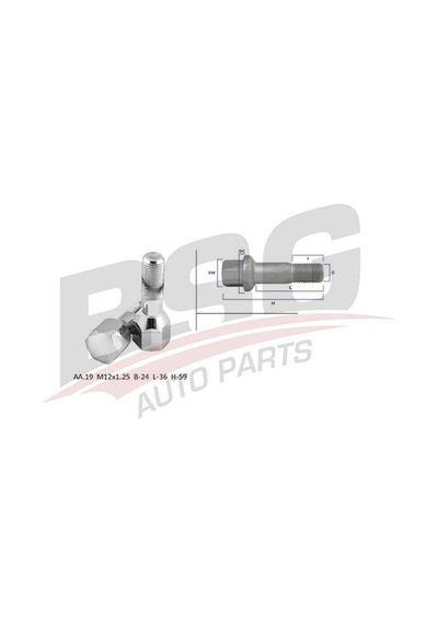 Bsg Bıjon Saplaması Bıjon Cıvatası Uzun Kromajl - M131 Dks 78-