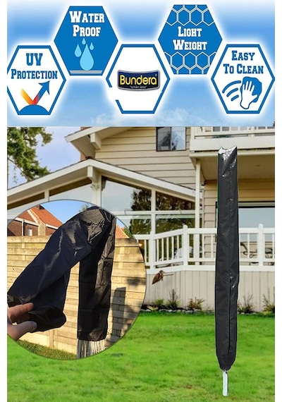 Bundera Brolly Plaj Şemsiyesi Kılıfı Su Geçirmez Şemsiye Koruma Kılıfı Şemsiye Taşıma Çantası 150 X 20cm Genel
