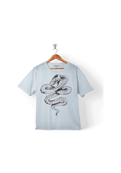 Kral Kara Kobra Yılan Kıng Black Snake Cobra 3 Çocuk Tişört 001