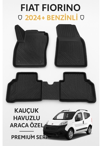 Fiat Fiorino 2024+ Benzinli 3d Havuzlu Oto Paspas