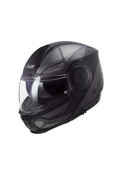 Ls2 Scope Axıs Çene Açılır Kask Mat Siyah-Tıtanıum