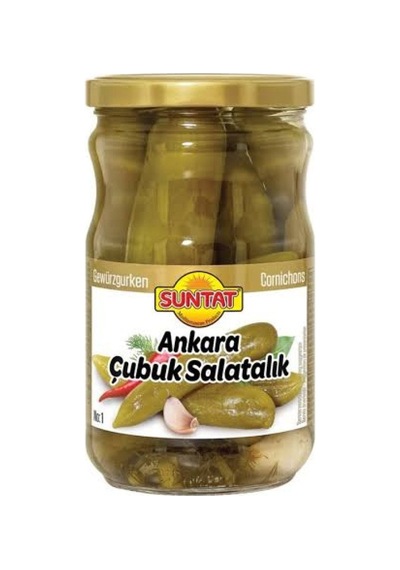 Suntat Çubuk Turşu 660 Gr Açık Kırmızı