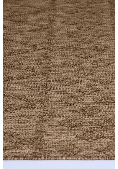 Seyran Loopy 620 Kahve Halı Ince Mutfak Kilim Salon Kesme Halı Yolluk Kahve