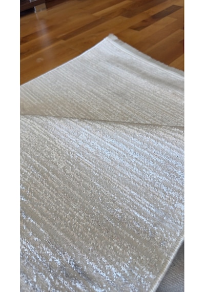 Denf Home Pamuk Taban Yumuşak Doku Özel Kesim Modern Salon Koridor Oturma Mutfak Halısı Kilim Yolluk Stndenf2 Gri