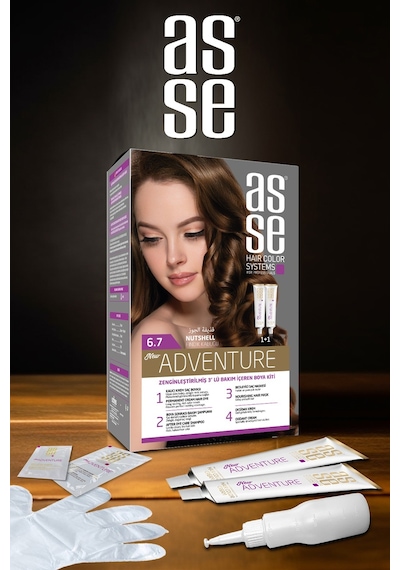 Asse Adventure Set Boya No:6.7 Fındık Kabuğu