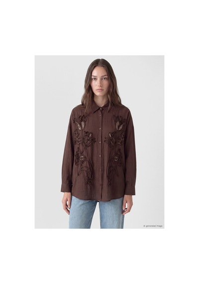 LC Waikiki Alıta Cıty Farkıyla Lcw Modest Kahverengi Nakışlı Kadın Gömlek Tunik Kahverengi - 931676251 Kahverengi LC Waikiki Alıta Cıty Farkıyla Lcw Modest Kahverengi Nakışlı Kadın Gömlek Tunik Kahverengi - 931676251 Kahverengi