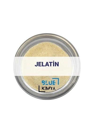 Blue Kimya Toz Jelatin %100 Saf Sığır 240 Bloom 100 G