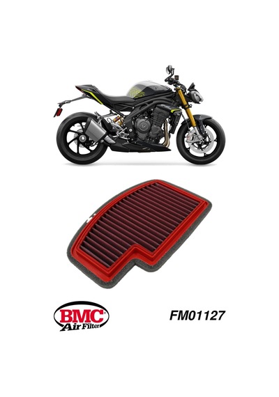 Bmc Fm01127 Triumph Speed Triple 1200 Rs/rr/rx 2021+ Kutu İçi Performans Hava Filtresi