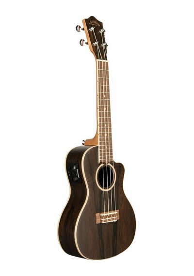 Lanikai Zr-cec Ziricote Elektro Ukulele Üst Segment - Egzotik Se