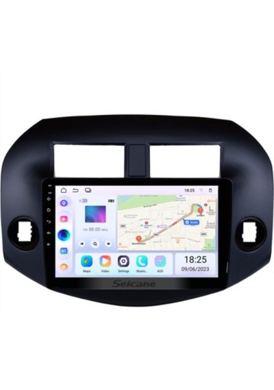 Foxus Toyota Rav4 2007 2012 4gb Ram 64gb Hafıza Android Dokunmatik Ekran Oto Teyp - Carplay Wifi Gps Bluetooth Kamera Destekli Oem