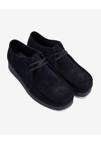 Clarks Wallabeeevo Siyah Günlük Ayakkabı 26172820 Siyah