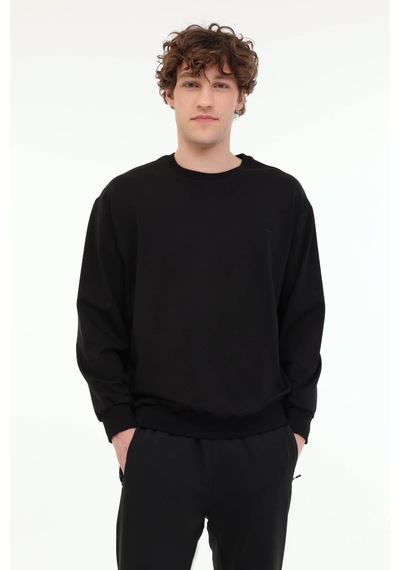 Lumberjack Mb Sn75 C Neck Sw 5fx Siyah Erkek Sweatshirt A101939612 Siyah