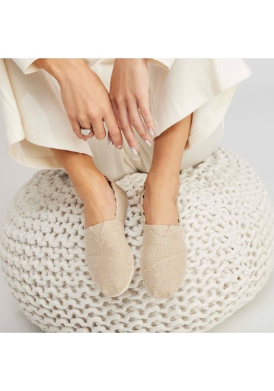 10018279 Natural Espadril Kadın 10018279 Toms Alpargata Classıc