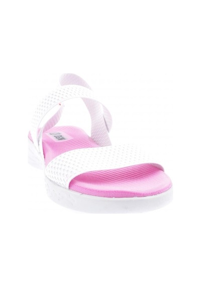 Dgn 102-23y Kadin Lastikli Sandalet 102-2265-R0214 Beyaz - Fuşya