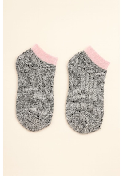 Socks 6 Çift Kadın Ekstra Kalın Termal Havlu Kendinden Desenli Patik Çorap Çok Renkli Socks 6 Çift Kadın Ekstra Kalın Termal Havlu Kendinden Desenli Patik Çorap Çok Renkli