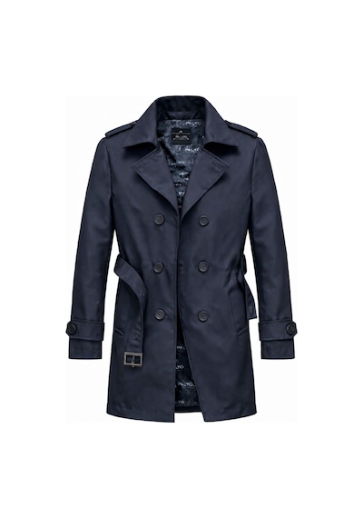 Alaska The Last Frontier Regular Fit Su Geçirmez Soğuğa Dayanıklı Trençkot Lacivert