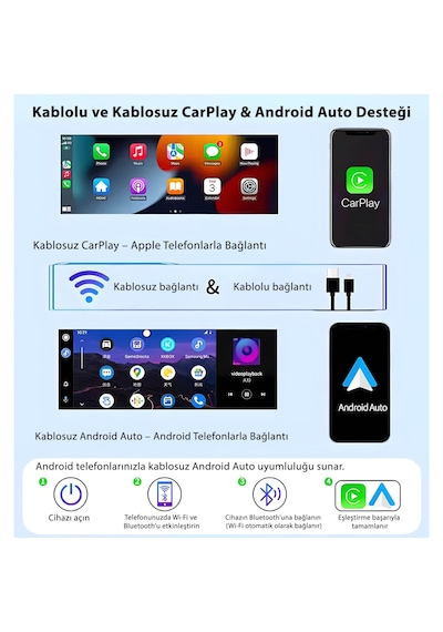 H18c 10.26 4k Kablosuz Carplay & Android Auto Araç Multimedya Ekranı Ön & Arka Kameralı, Torpido Üstü, Tak-çalıştır 10.25" H18c 10.26 4k Kablosuz Carplay & Android Auto Araç Multimedya Ekranı Ön & Arka Kameralı, Torpido Üstü, Tak-çalıştır 10.25"