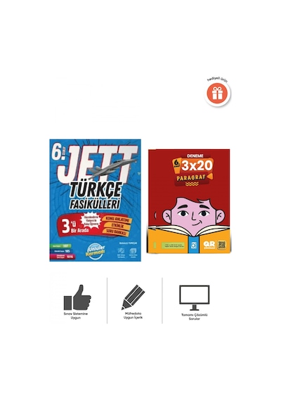 Ünlüler Karması 2027 6. Sınıf Jett Türkçe Fasikülleri Ve Paragraf Deneme Seti Bigelio Yayıncılık